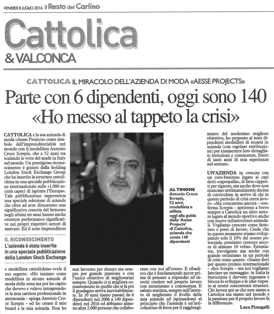 Articolo per NEWS mod